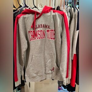 P2 Gray and Red Hoodie Alabama hoodie